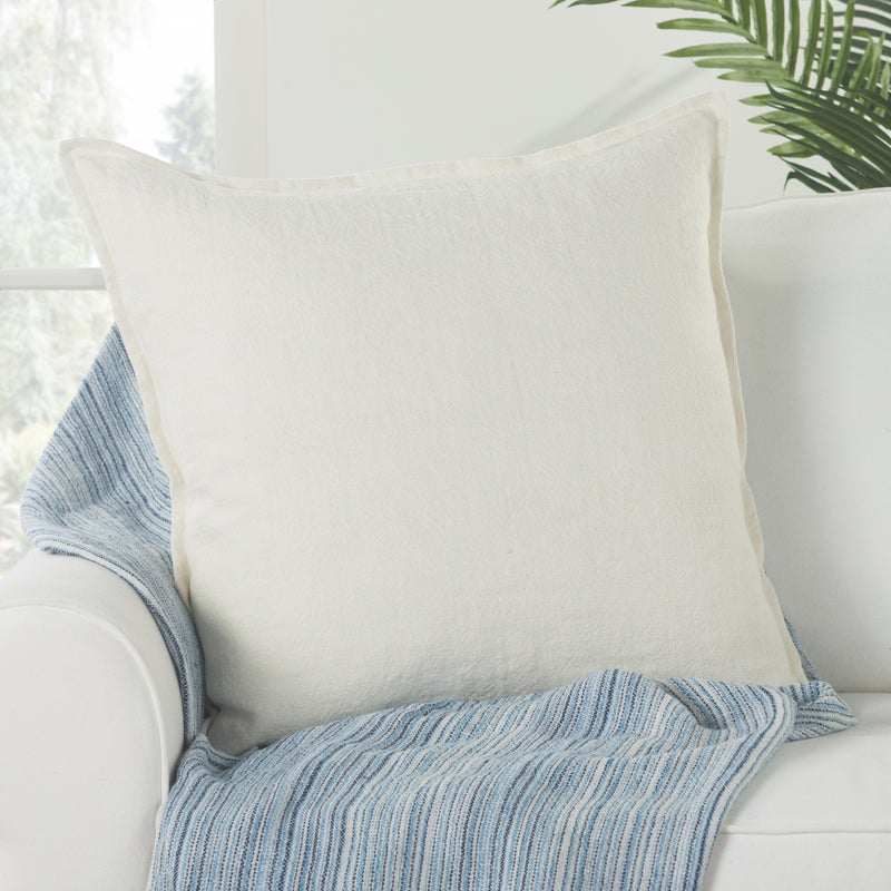 media image for Blanche Pillow in Whisper White design by Jaipur Living 26