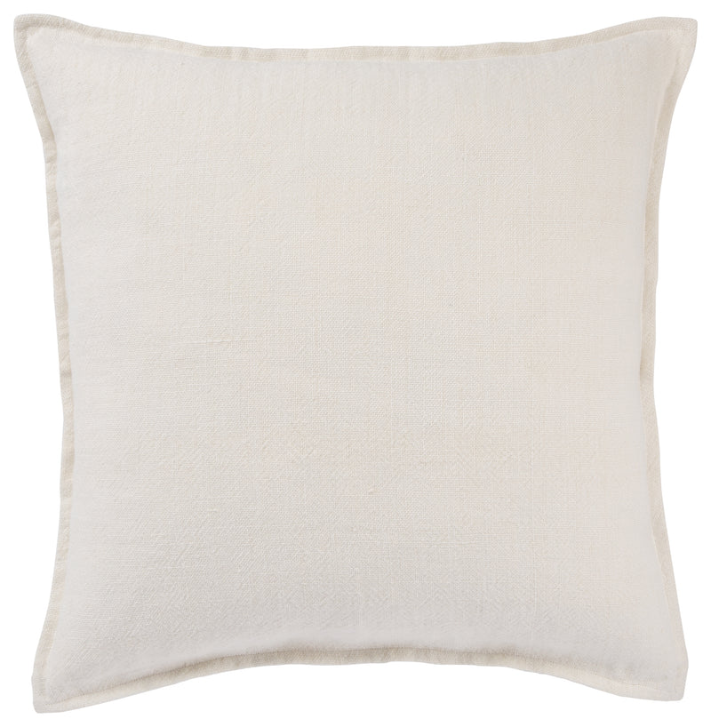 media image for Blanche Pillow in Whisper White design by Jaipur Living 255