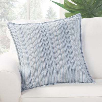 product image for Taye Pillow in Cloud Dancer & Niagara design by Jaipur Living 57