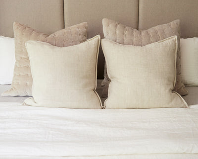 product image for Burbank Blanche Reversible Cream Pillow 5 8