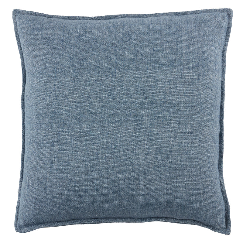 media image for Burbank Blanche Reversible Down Blue Pillow 1 236