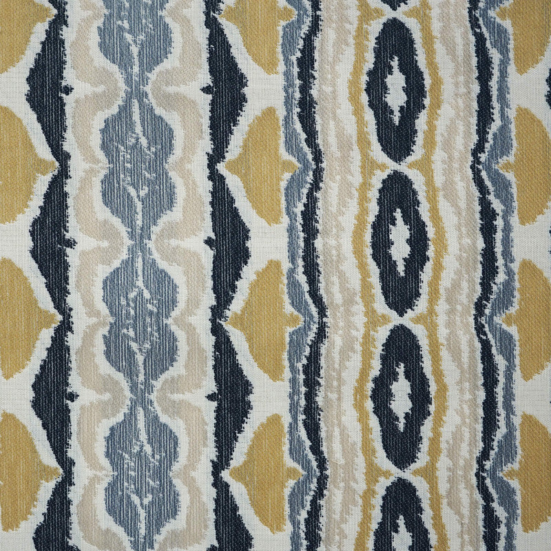 media image for Brennan Fabric in Blue/Creme/Beige 250