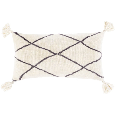product image for Braith BRH-005 Woven Pillow in Cream & Charcoal by Surya 89