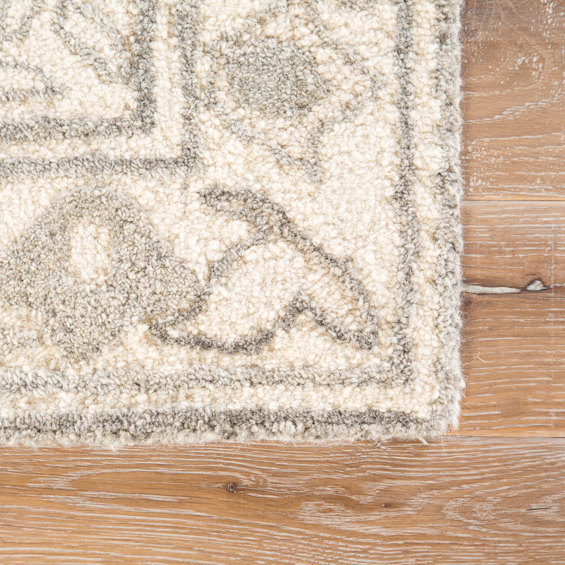 media image for arabia floral rug in rutabaga aluminum design by jaipur 4 28
