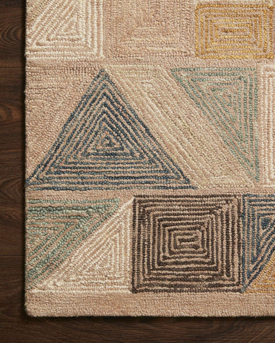 product image for Berkeley Hooked Apricot / Multi Rug 65