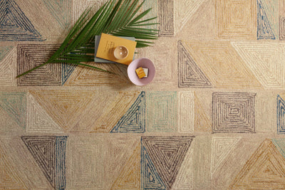 product image for Berkeley Hooked Apricot / Multi Rug 39