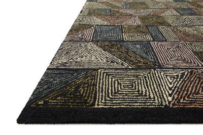 product image for berkeley hooked black multi rug by justina blakeney brklbrk 03blml160s 3 31