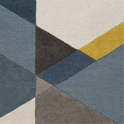 product image for Brooklyn BRO-2306 Hand Tufted Rug in Khaki & Bright Blue by Surya 46