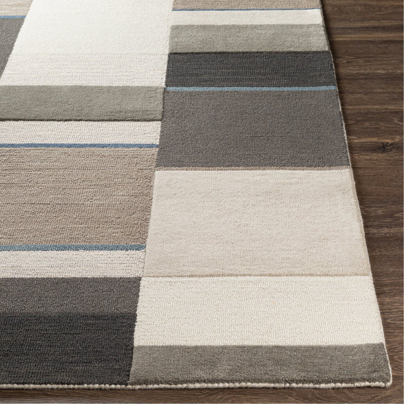 media image for Brooklyn BRO-2309 Hand Tufted Rug in Khaki & Taupe by Surya 212