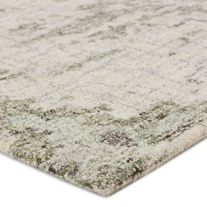 media image for Britta Plus Hand Tufted Absolon Taupe & Green Rug 2 294