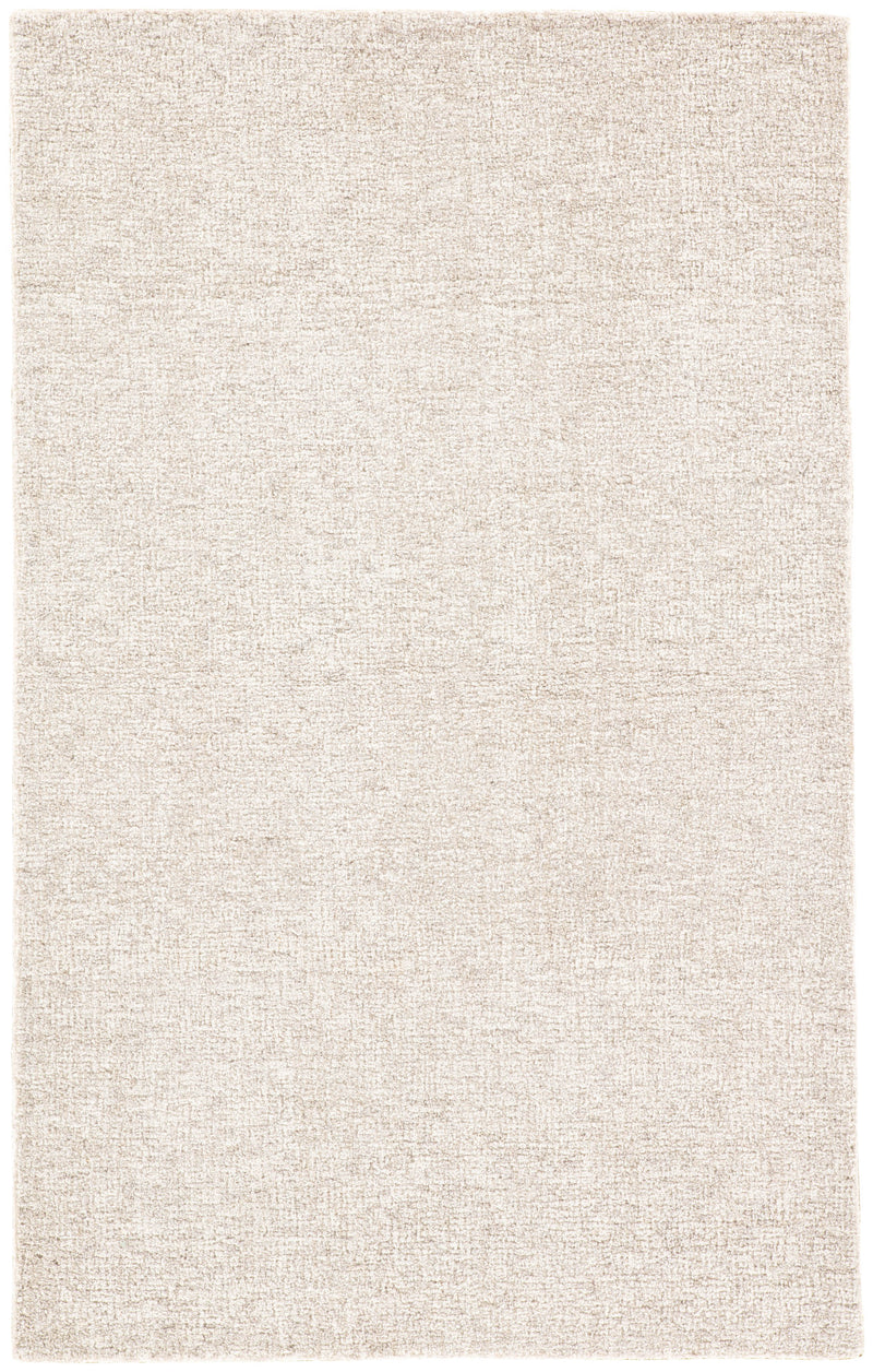 media image for Oland Solid Rug in Feather Gray & White Alyssum design by Jaipur Living 240
