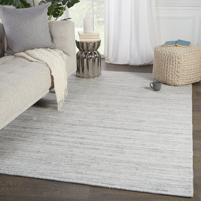 product image for danan handmade solid gray ivory rug by jaipur living 6 3