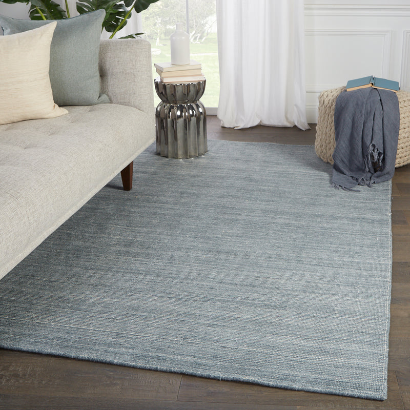 media image for danan handmade solid blue gray rug by jaipur living 6 273
