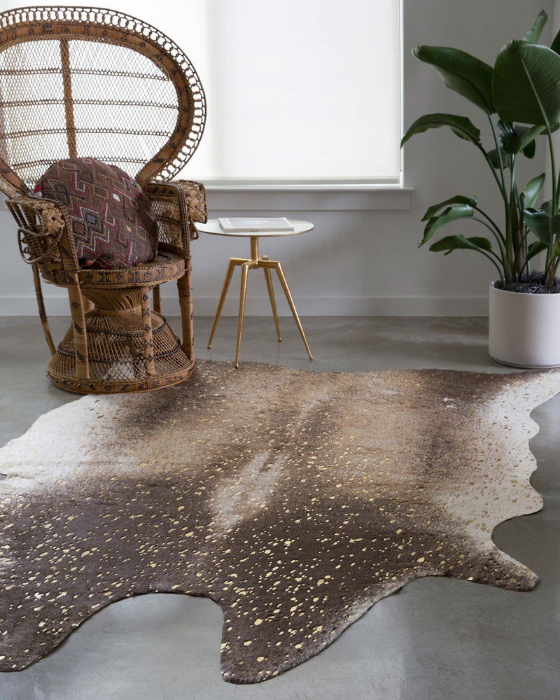 media image for Bryce Rug in Mocha & Gold design by Loloi 279