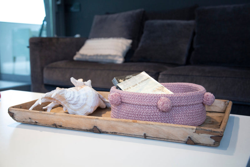 media image for basket tray in ash rose design by lorena canals 6 263