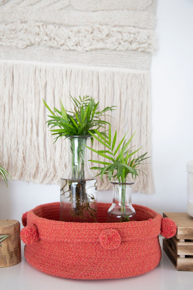 media image for basket tray in ash rose design by lorena canals 15 254