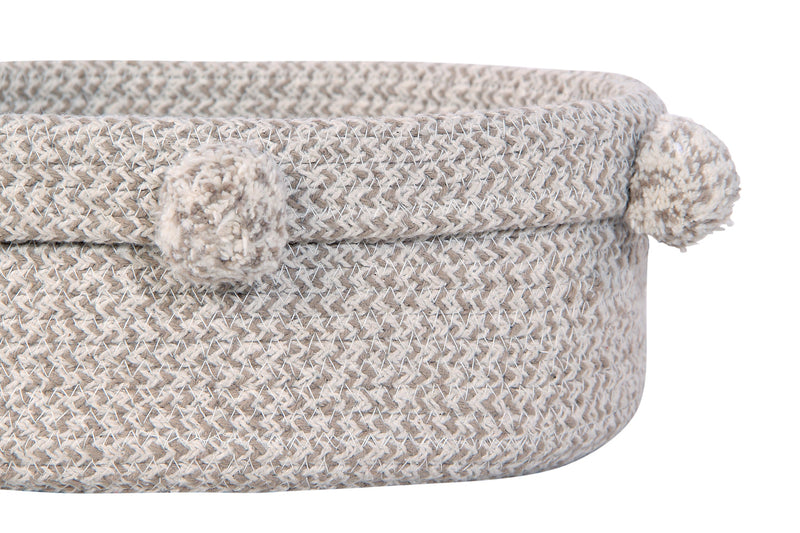 media image for basket tray in ash rose design by lorena canals 20 251