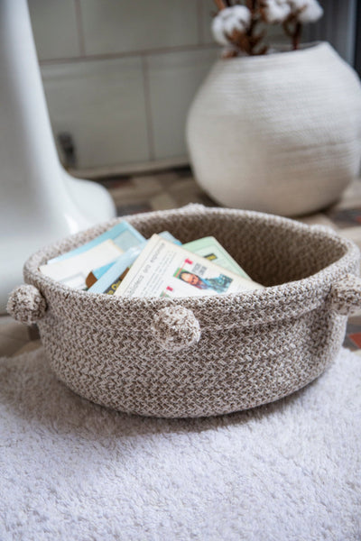 product image for basket tray in ash rose design by lorena canals 22 83