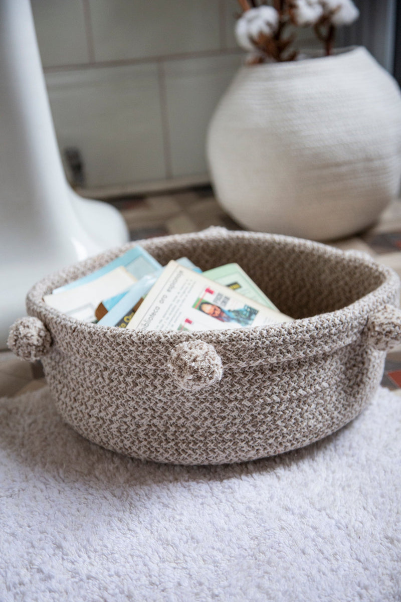 media image for basket tray in ash rose design by lorena canals 22 293