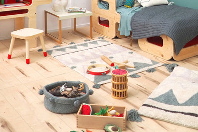 product image for basket tray in ash rose design by lorena canals 41 93