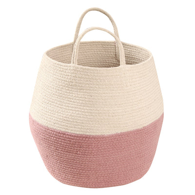 product image of zoco basket in ash rose natural design by lorena canals 1 572