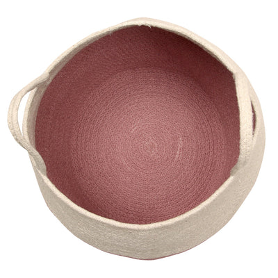 product image for zoco basket in ash rose natural design by lorena canals 5 75