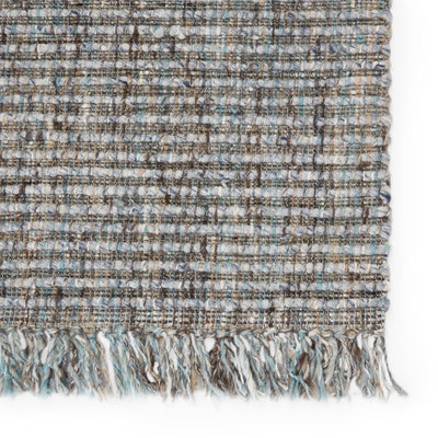 product image for Caraway Handmade Solid Rug in Gray & Blue 42
