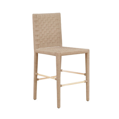product image of Basketweave Pattern Counter Stool With Stretcher By Bd Studio Ii Burbank Cs 2 53