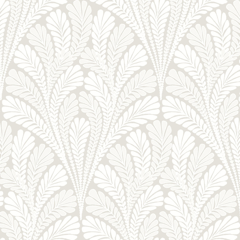 media image for Shell Damask Wallpaper in Natural/Pearl from Damask Resource Library by York Wallcoverings 253