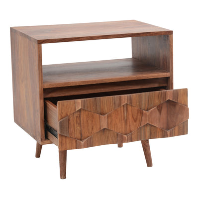 product image for O2 Nightstand Brown 2 39