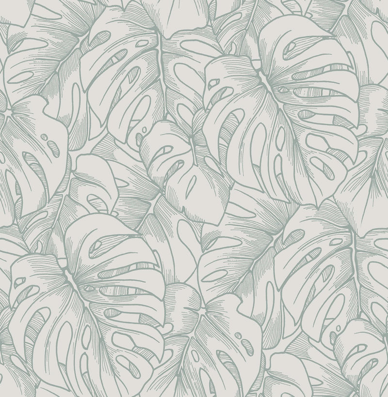 media image for Balboa Botanical Wallpaper in Olive from the Scott Living Collection by Brewster Home Fashions 223