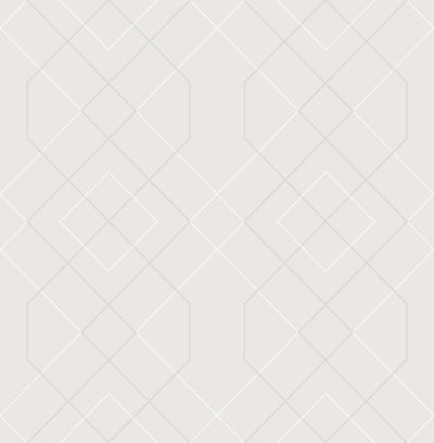 product image for Ballard Beaded Geometric Wallpaper in Silver from the Scott Living Collection by Brewster Home Fashions 87