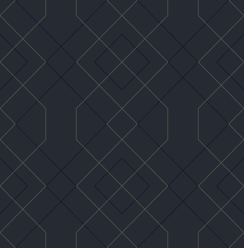 media image for Ballard Geometric Wallpaper in Indigo from the Scott Living Collection by Brewster Home Fashions 293