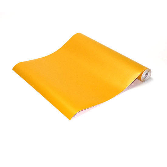 media image for Banana Yellow Glossy Contact Wallpaper by Burke Decor 283