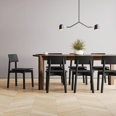 product image for bancroft dining table by gus modern ecdtbanc wn 6 40