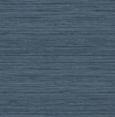 product image of sample barnaby faux grasscloth wallpaper in indigo from the scott living collection by brewster home fashions 1 593