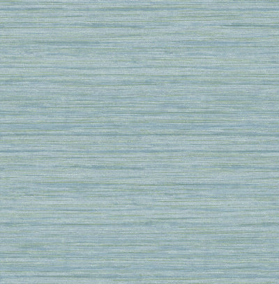 product image of Barnaby Faux Grasscloth Wallpaper in Light Blue from the Scott Living Collection by Brewster Home Fashions 520