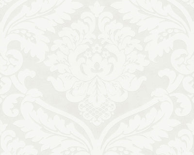 product image of sample baroque floral wallpaper in ivory and metallic design by bd wall 1 582