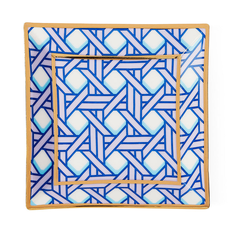 media image for Basketweave Square Tray 297