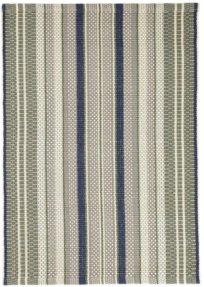 product image of bay stripe woven cotton rug by annie selke da1675 1014 1 526