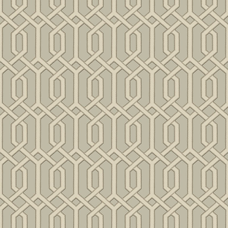 media image for Bea Textured Geometric Wallpaper in Bronze and Champagne by BD Wall 249