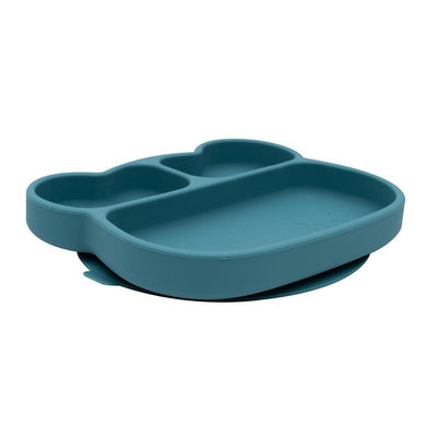 product image for bear stickie plate blue dusk by we might be tiny 2 44