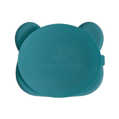 product image for bear stickie plate blue dusk by we might be tiny 3 54