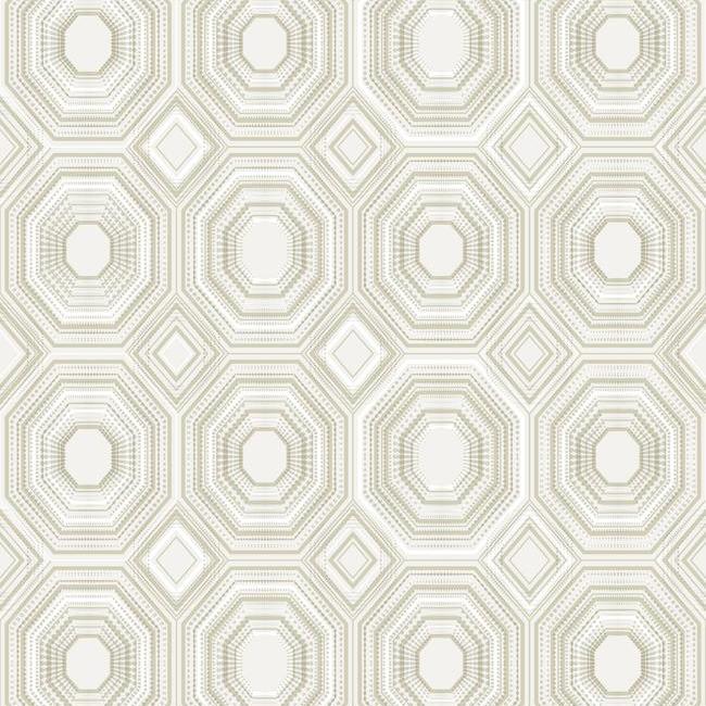 media image for sample bees knees peel stick wallpaper in white and ivory by roommates for york wallcoverings 1 210