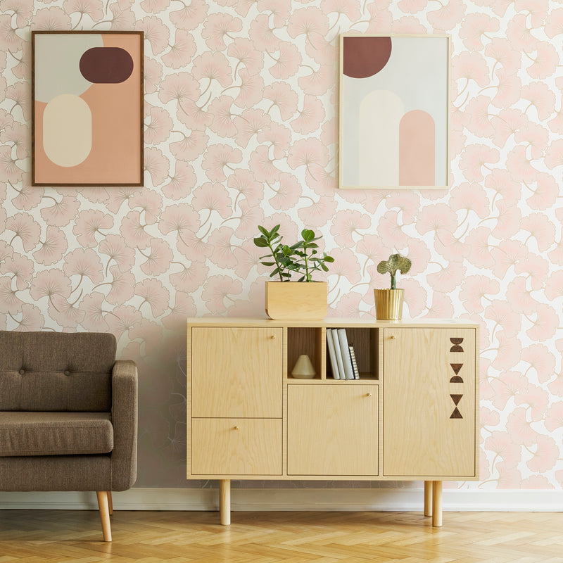 media image for Begonia Wallpaper in Pink from the Capsule Collection by Graham & Brown 227