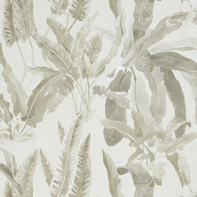 product image of Benmore Wallpaper in Grey and Ivory from the Ashdown Collection by Nina Campbell for Osborne & Little 523