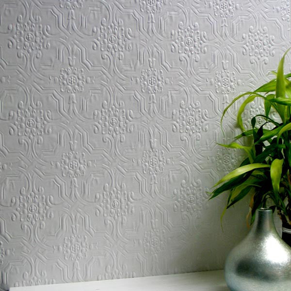 media image for Berkeley Paintable Anaglypta Wallpaper design by Brewster Home Fashions 212