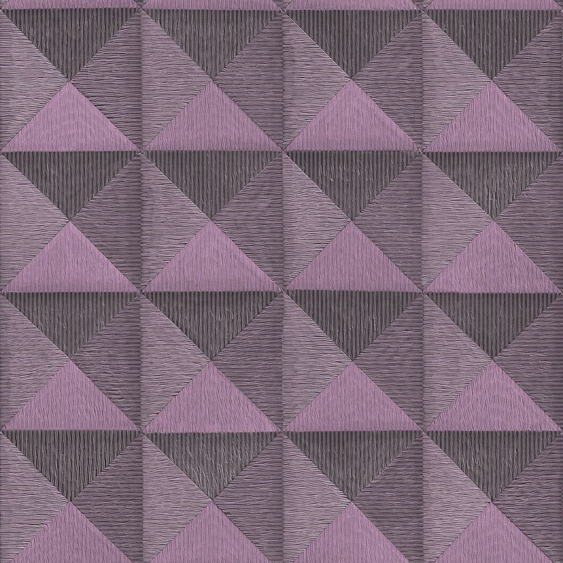 media image for Bethany Textured 3D Effect Wallpaper in Metallic Purple by BD Wall 230