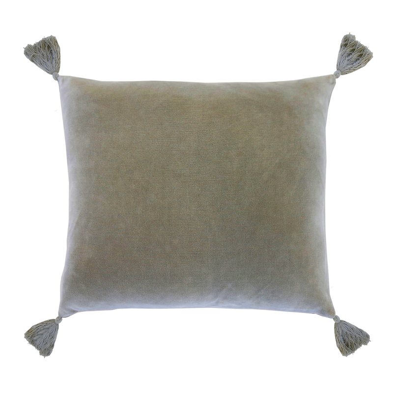 media image for bianca square pillow with insert in multiple colors design by pom pom at home 3 242