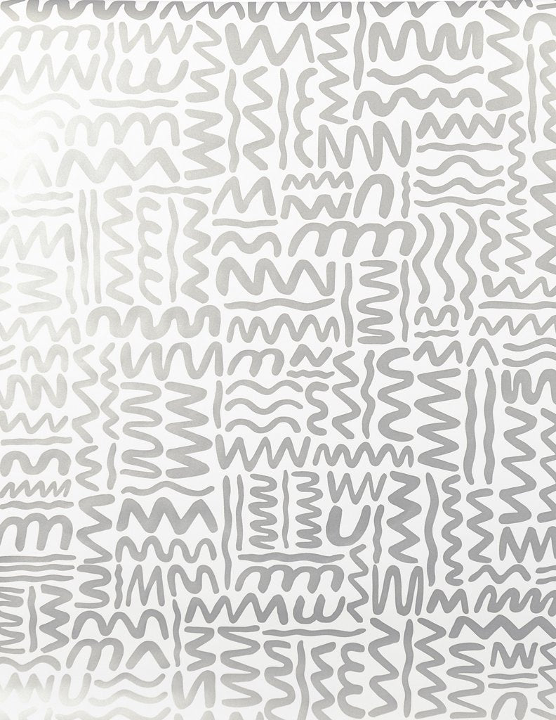 media image for sample big moon wallpaper in diamonds and pearls on cream by juju 1 286